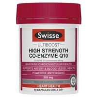 Swisse High Strength CoQ10 300mg 90 Capsules