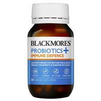 Blackmores Probiotics+ Immune Defence 30 Capsules