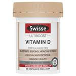 Swisse Ultiboost Vitamin D 60 Capsules
