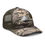 Thumbnail: Camouflage trucker hat with Mil-Tree logo three quarter side view