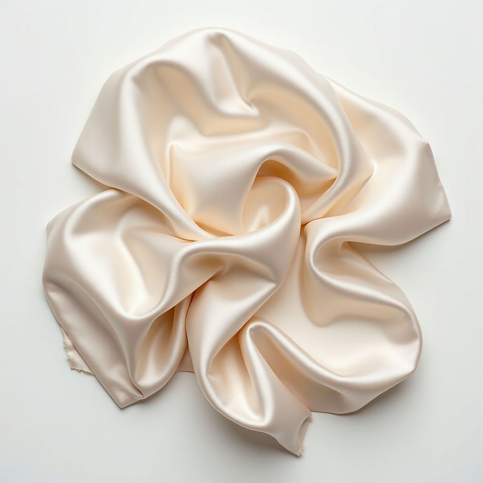 Shimmering Silk Satin
