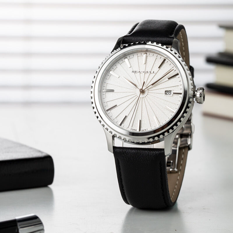 Thumbnail: Seagull Fashion Business Style Sapphire Crystal Automatic Watch 819.12.5129