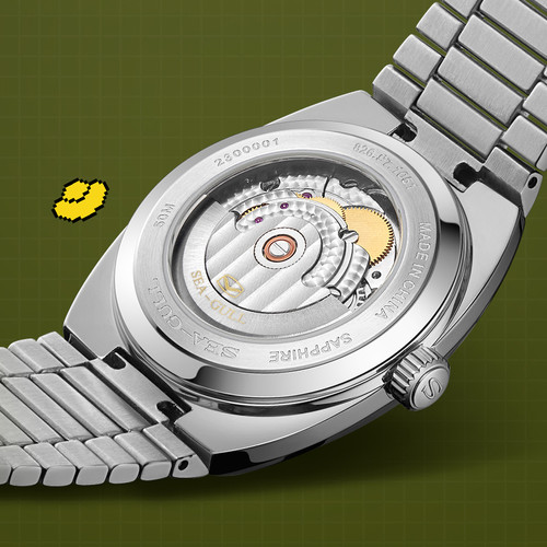 Seagull Retro Small TV Greedy Snake Unisex Dual Calendar Automatic