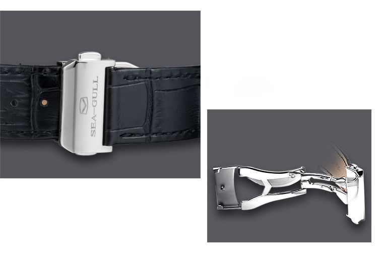 Thumbnail: Seagull 42mm Dial Simple Business Automatic Watch 819.13.1006