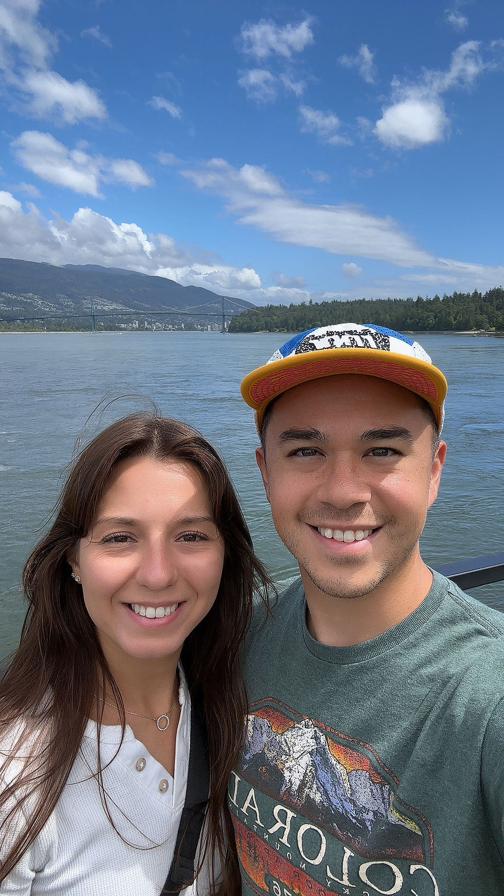 Photo of Tanner, the creator of Runners Gear Guide and his wife Emily