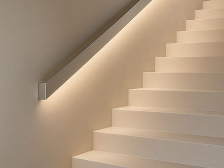 Corrimão com Design Iluminado: Funcionalidade e Estilo que Brilham