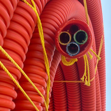 PECD Corrugated Optic duct