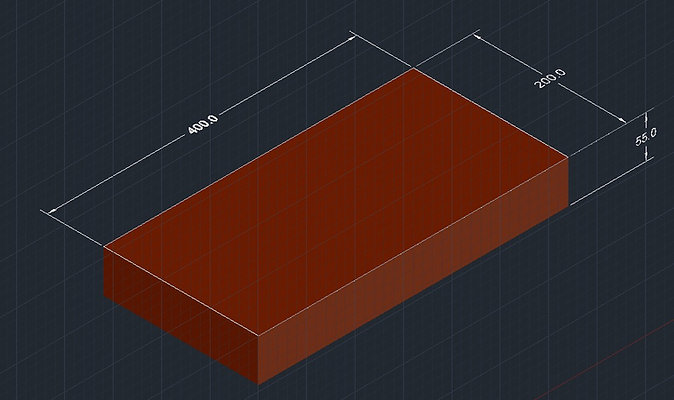 Cable Tile (400 × 200 × 55 mm)