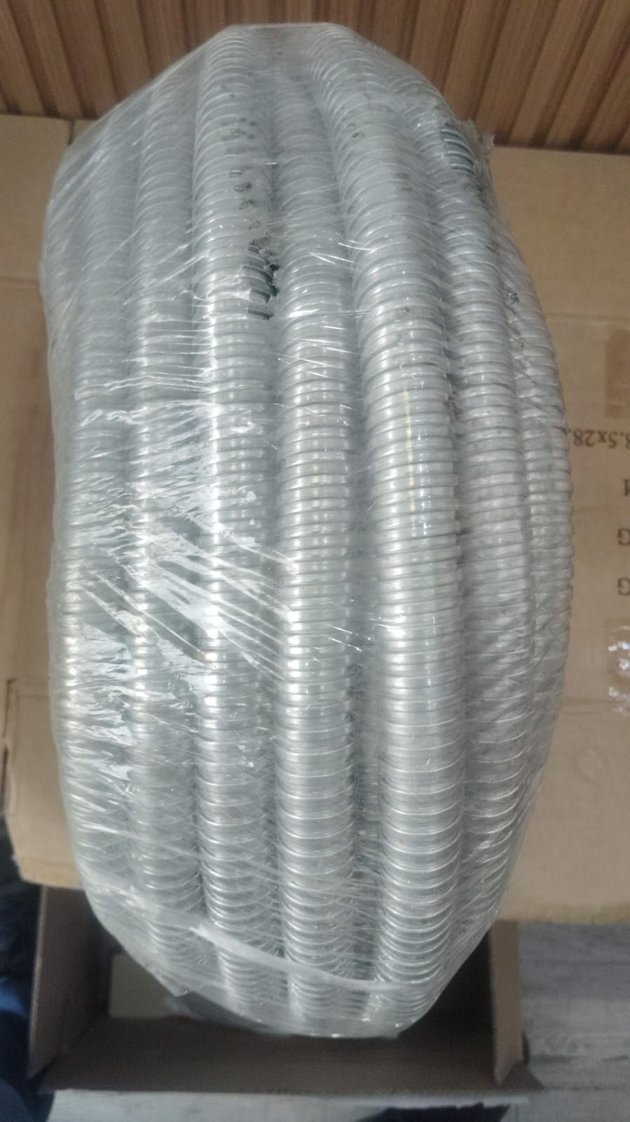Flexible metal conduit hose 3/4 inch PVC coated 30m reel Saudi Arabia