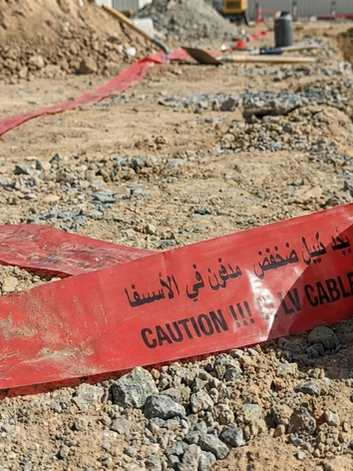 non detectable warning tape in saudi arabia