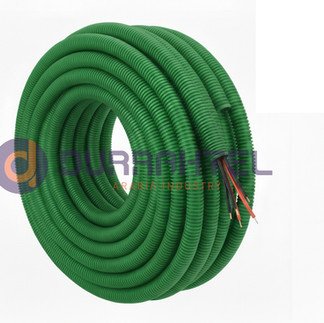 Single Wall Corrugated Pipe green