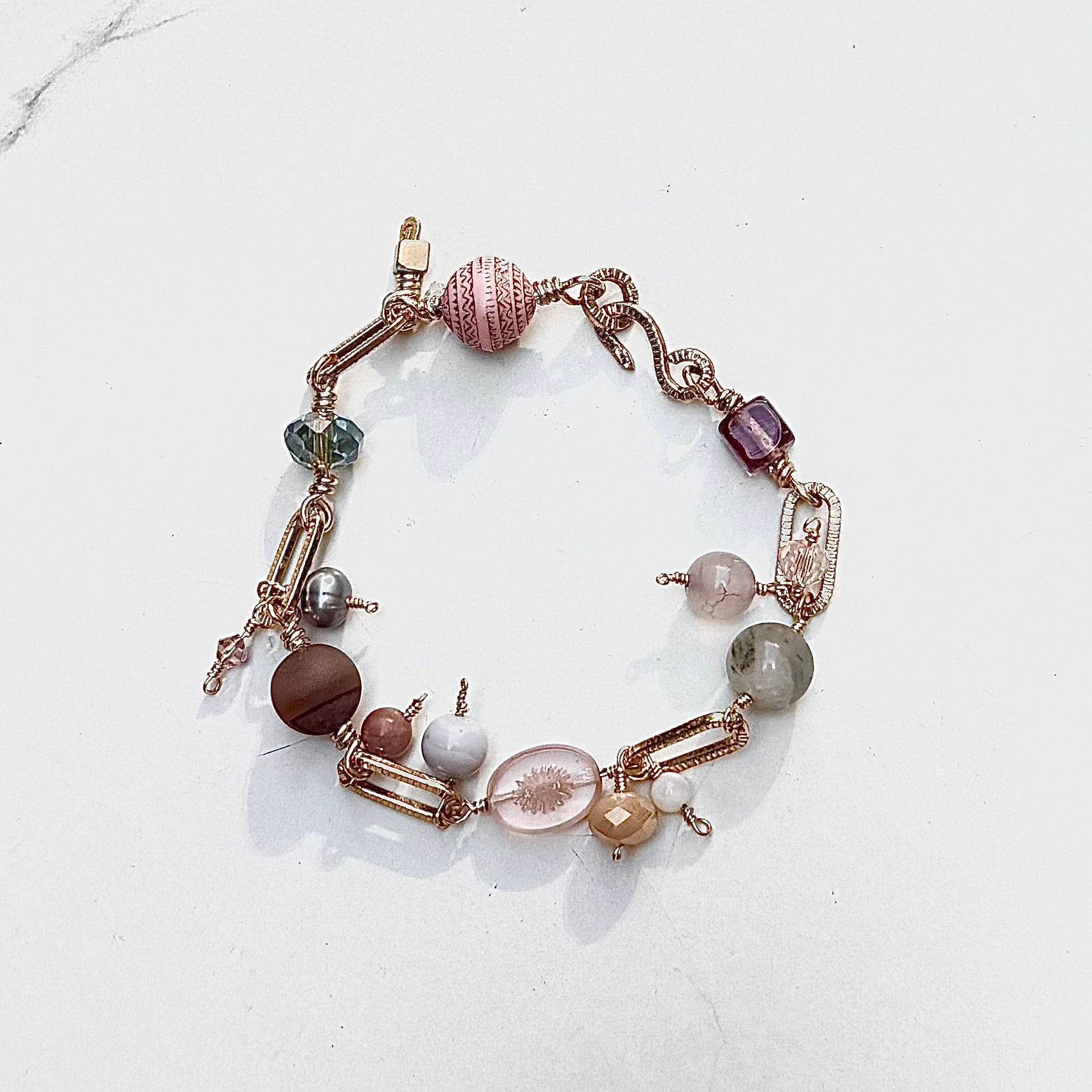Blushing Bride Bracelet