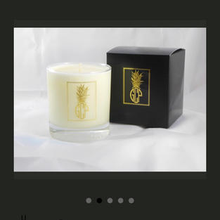 Golden Pineapple Candle Co