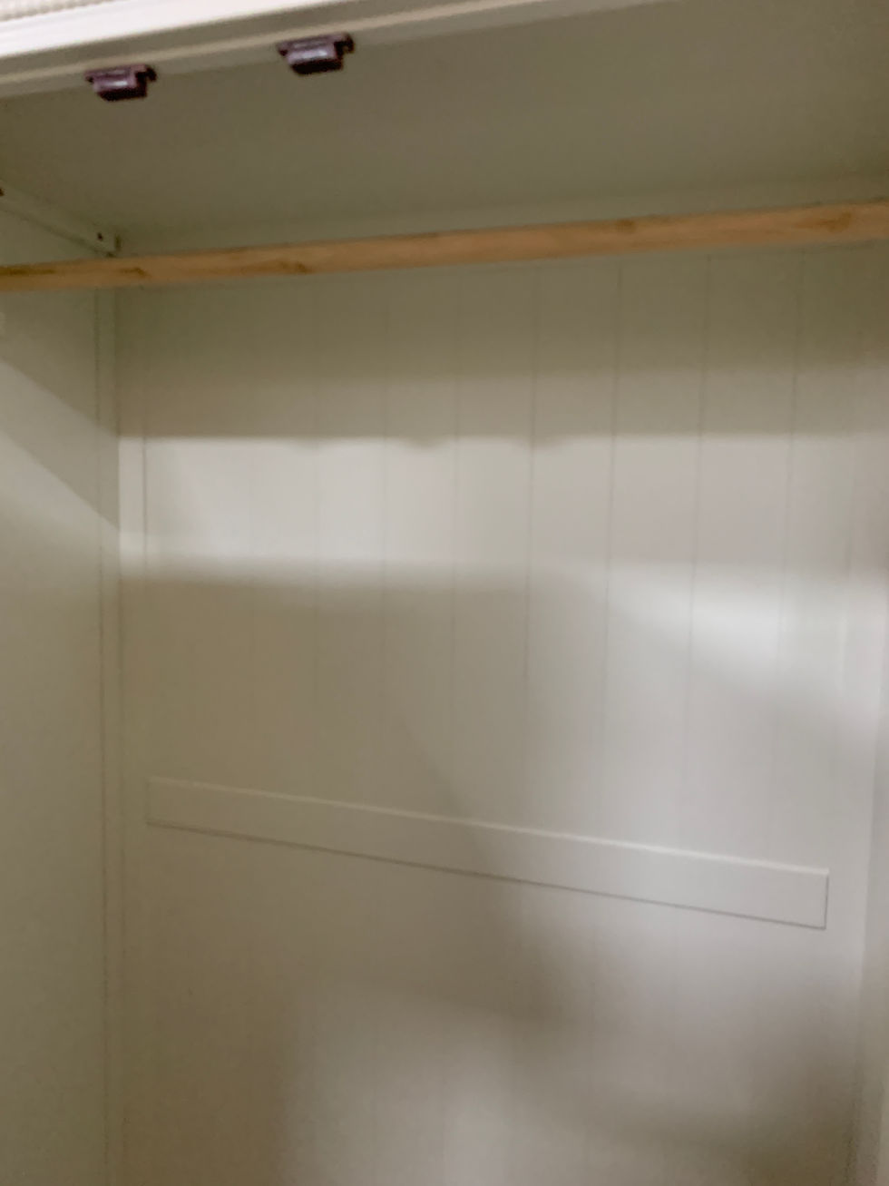 Thumbnail: French style white 2 door wardrobe with drawers 