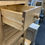 Thumbnail: Real oak 3 Drawer bedside cabinet 
