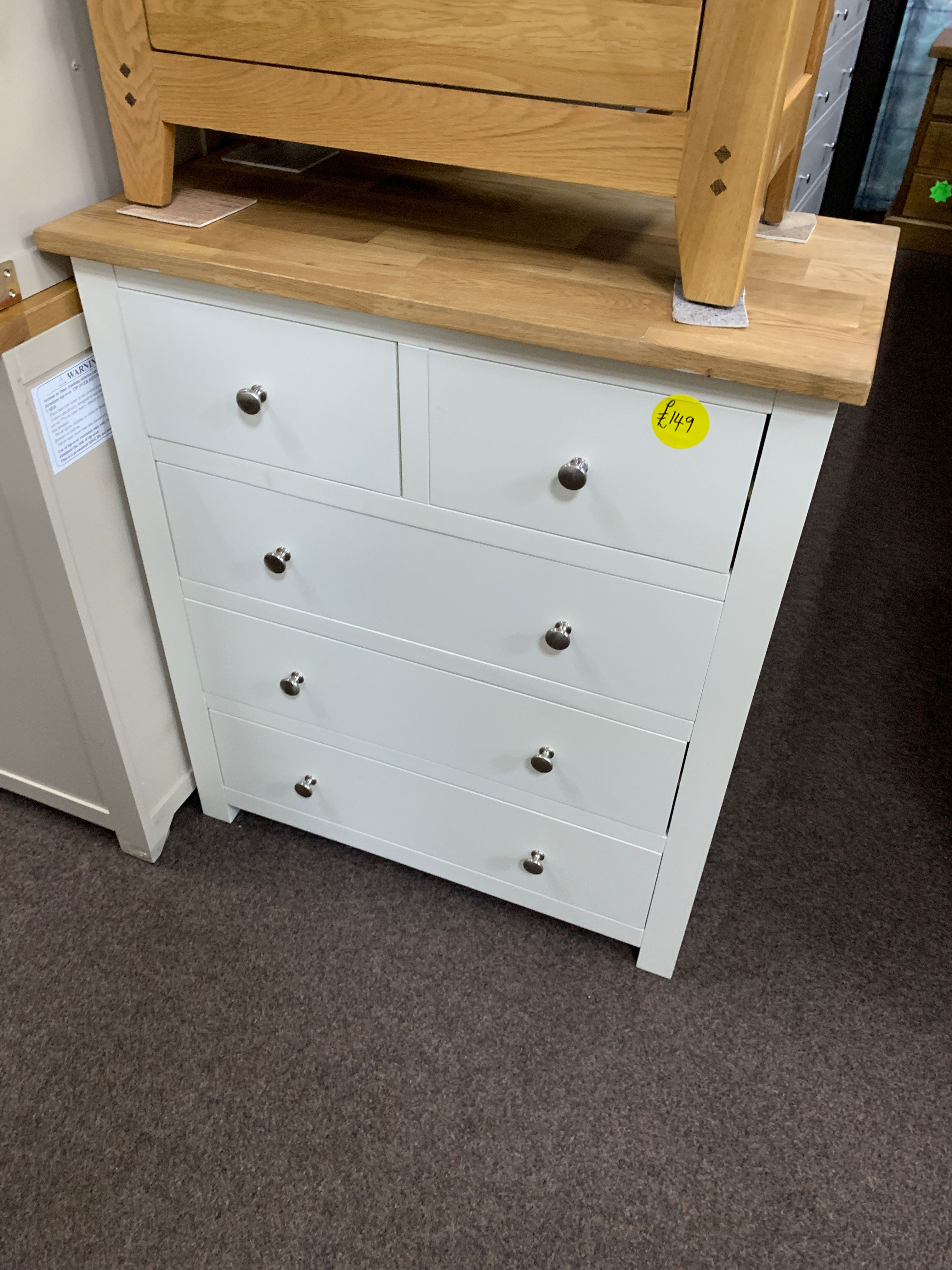 PAINTED 2 Over 3 Chest