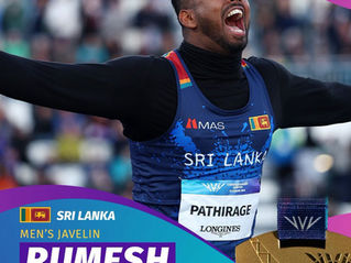 Rumesh Tharanga Pathirage Wins Commonwealth Gold for Sri Lanka after 20 years