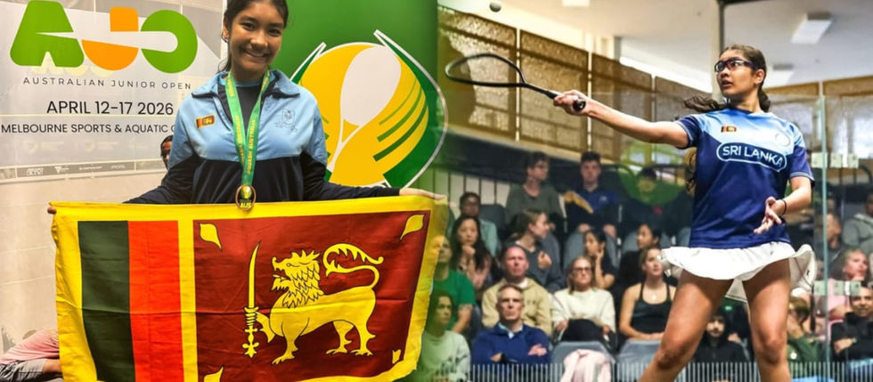 Young Sri Lankan Sithumli Mendis Claims Dual Bronze in Melbourne