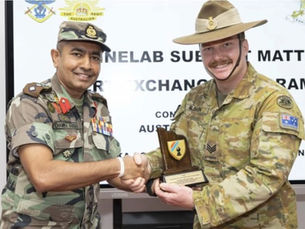 Australian and Sri Lankan Military Engineers Exchange Tactics