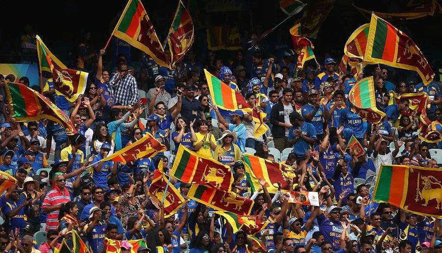 Sri Lankans in Australia, watching cricket match at MCG