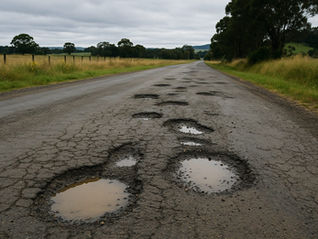 Victorian drivers struggle to claim compensation for pothole damage