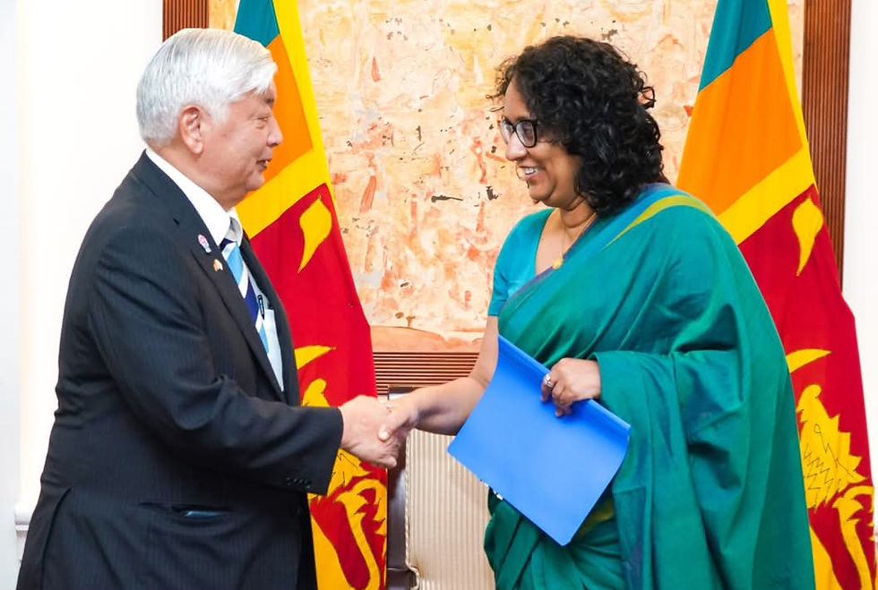 AusNewsLanka - News for Sri Lankans - Japan Defense Minister meets PM Harini