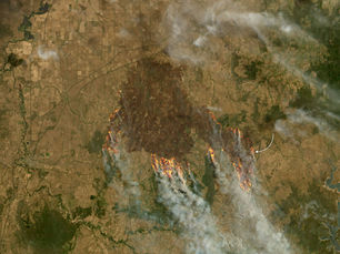 Satellite images reveal scale of Victoria’s destructive bushfires
