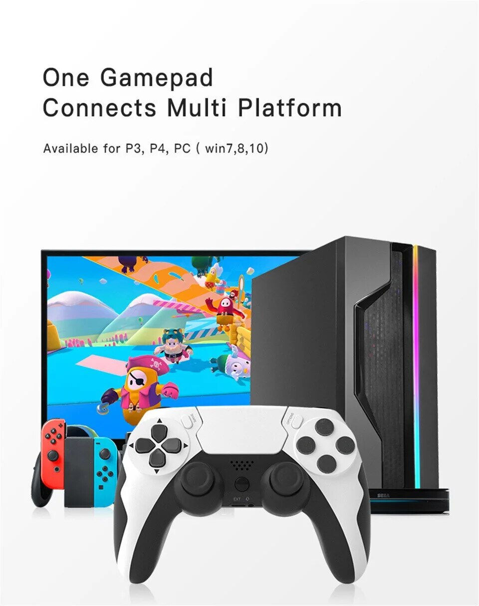 Thumbnail: GAMINJA P48 Wireless Game Controller for PS4 & PC
