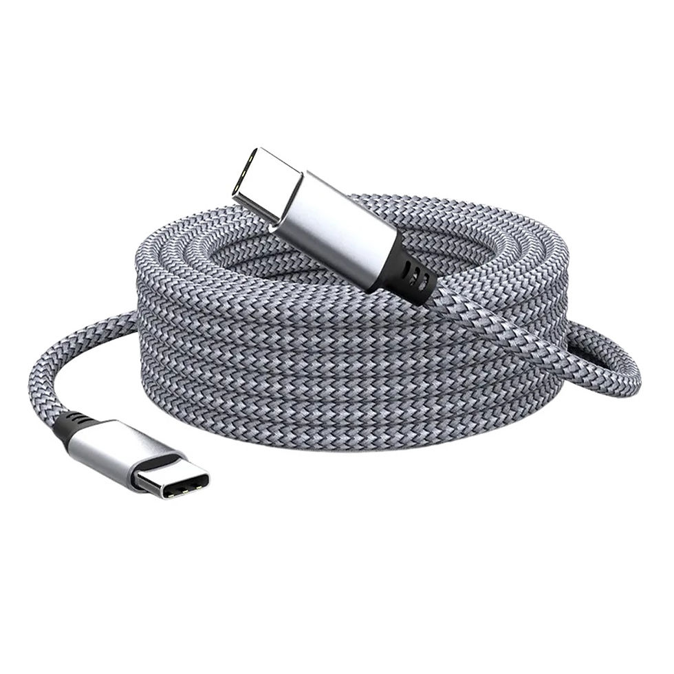 Thumbnail: USB-C Fast Charging Cable UK – 60W PD Braided Type-C Cable