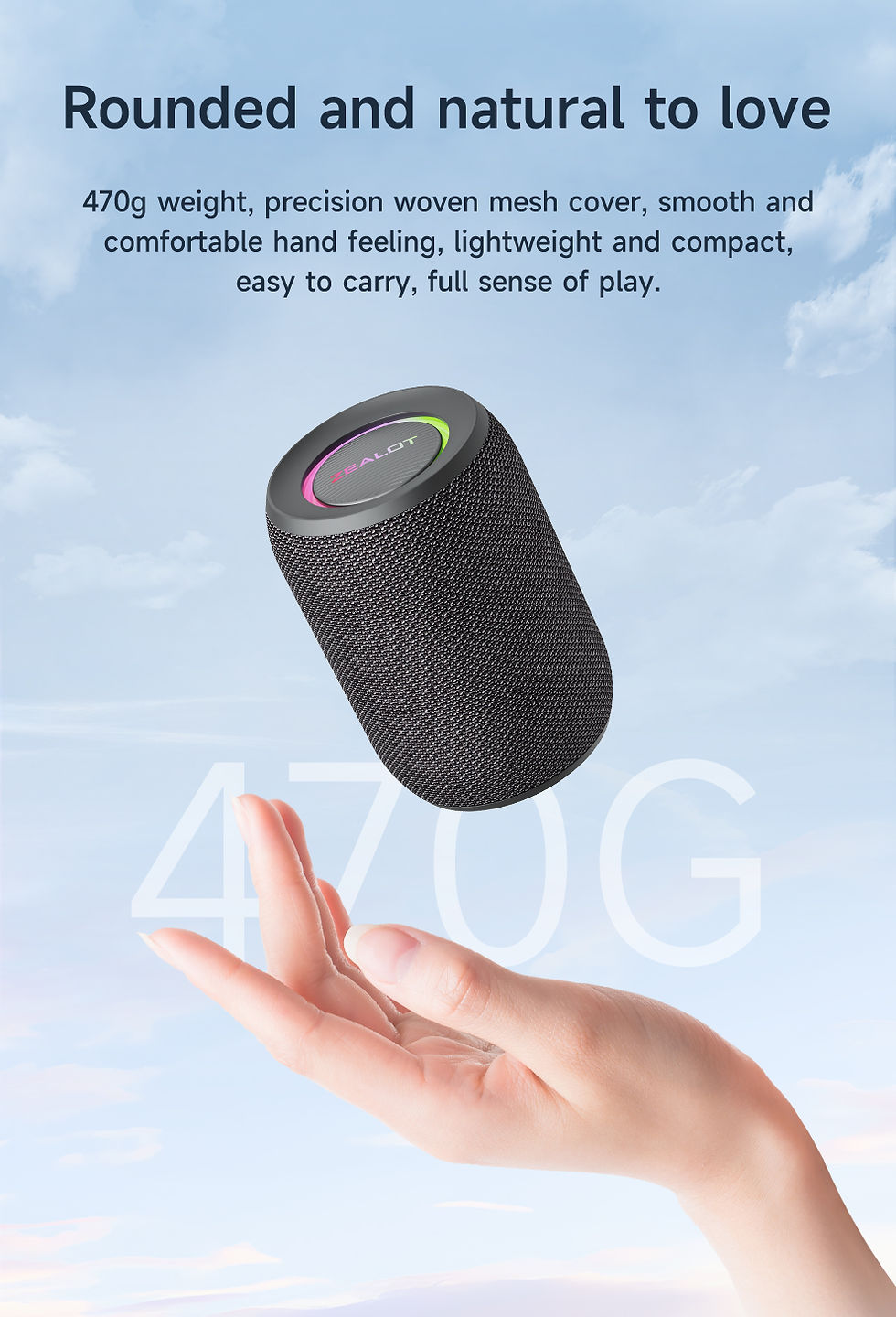 Thumbnail: ZEALOT S32 Pro Bluetooth Speaker UK – Deep Bass RGB Waterproof