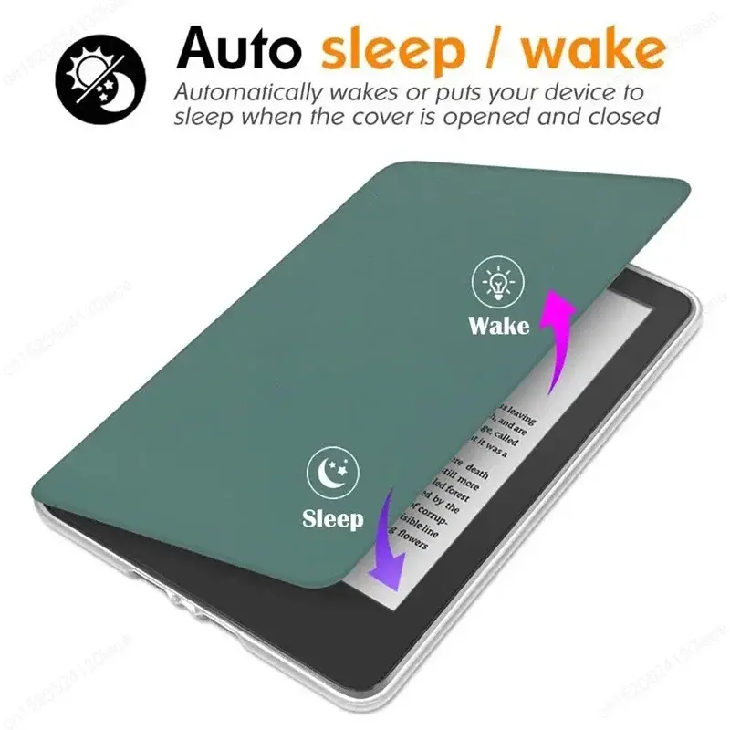 Thumbnail: Kindle Paperwhite Case – Slim Clear Auto Sleep Protective Cover