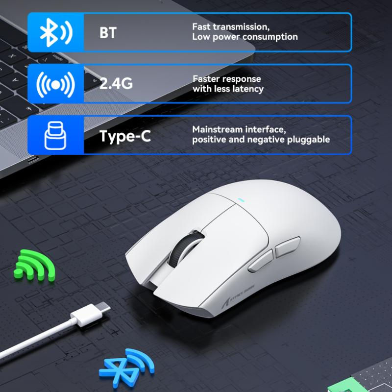 Thumbnail: wireless gaming mouse customisable DPI RGB settings software gaming control features