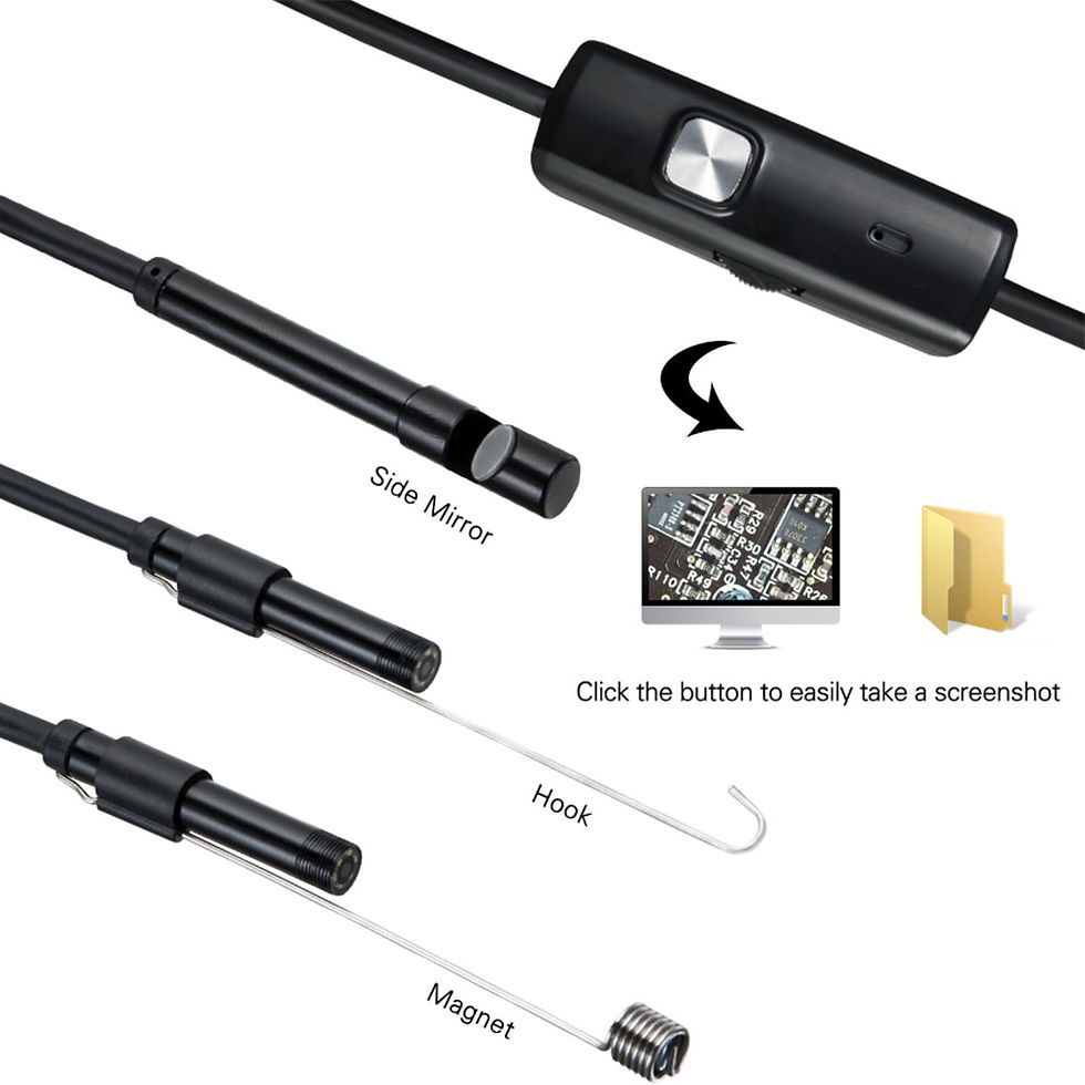 Thumbnail: USB & Type-C Endoscope Camera – IP67 Waterproof 7mm Borescope