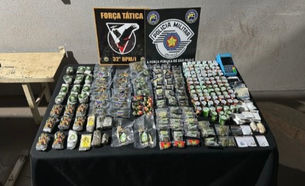 Operação da PM resulta em prisão por tráfico na Vila Prudenciana