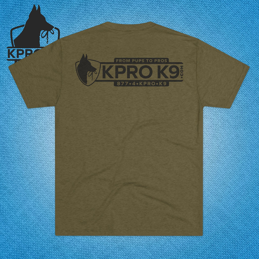 Thumbnail: Fall Tri-Blend Unisex Tee | KPro K9 Uniform Wear