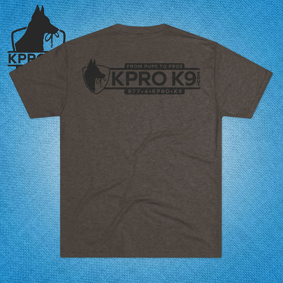 Thumbnail: Fall Tri-Blend Unisex Tee | KPro K9 Uniform Wear