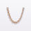 Thumbnail: Genuine Diamond Wrap Chain Earring Single In 14k Solid Yellow Gold Earring