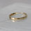 Thumbnail: 14k Yellow Gold Twisted Solid Ring, Plain Gold Handmade Fine Ring, Gift For Her