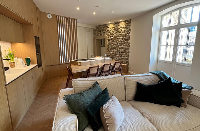Rénovation complète d'un appartement à Saint-Malo