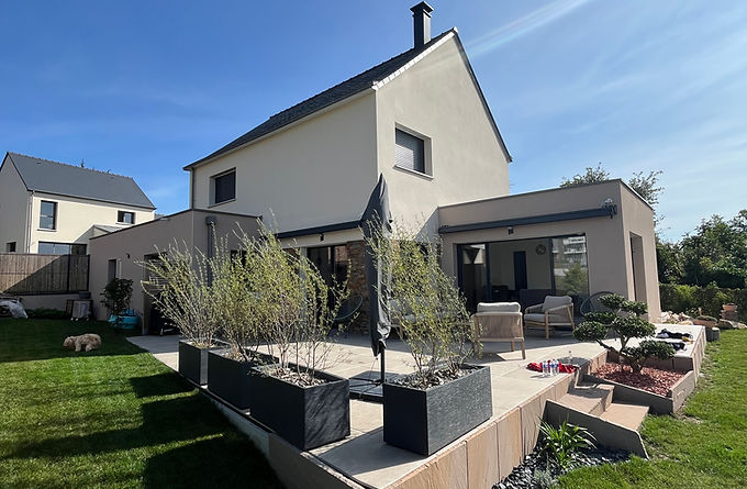 Construction d'une maison individuelle à la Richardais