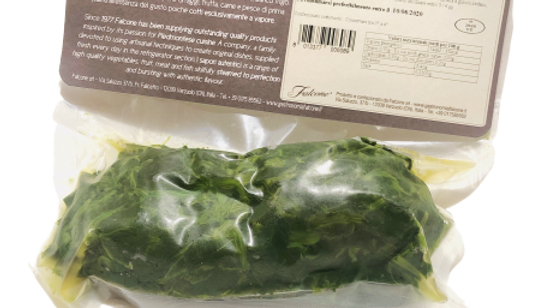 Spinaci al vapore 300g