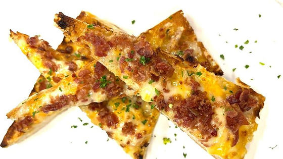 Cheesy Bacon Garlic Bread