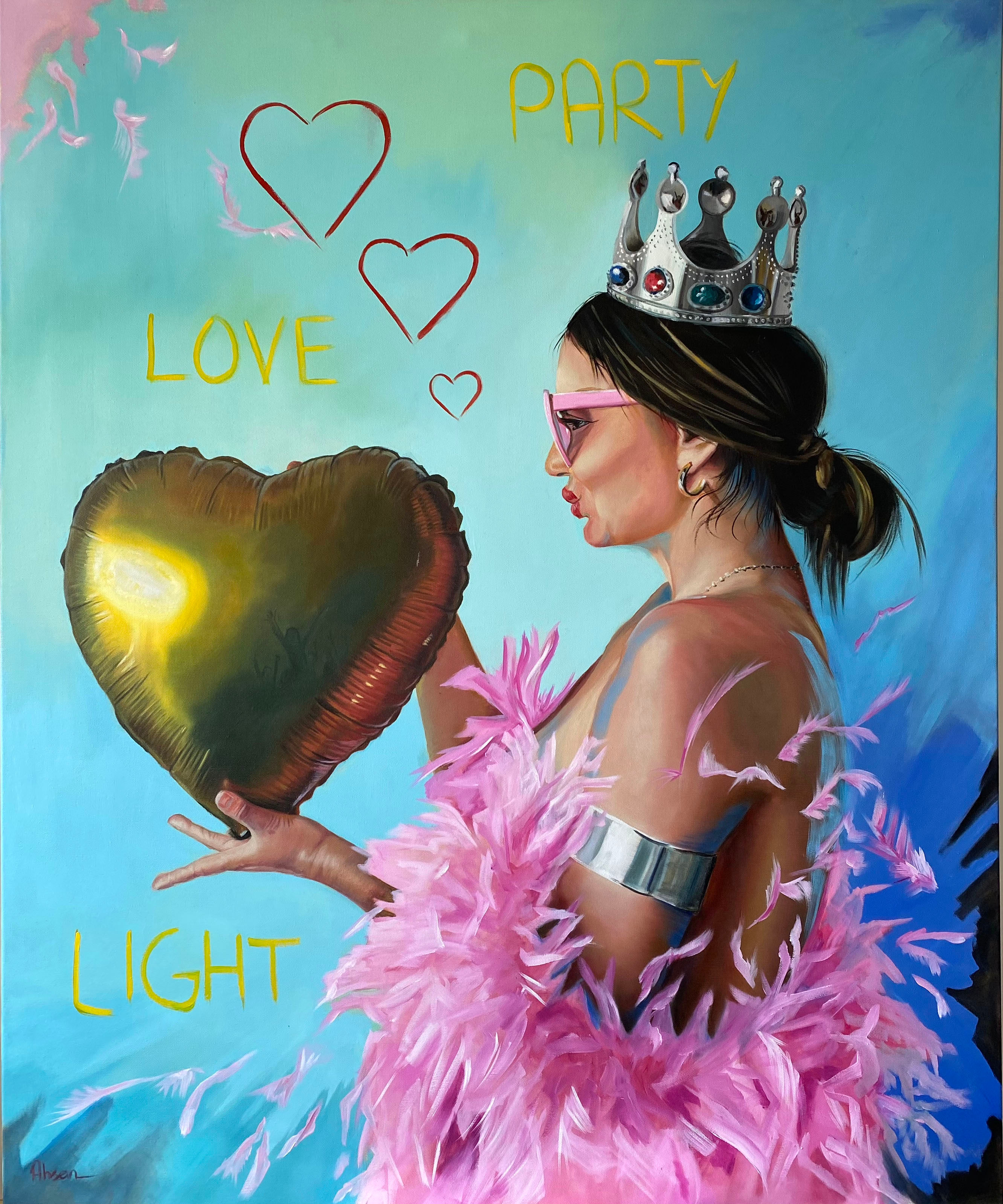 EN İYİ KISIM - 110cm*90cm - Yağlıboya Tablo