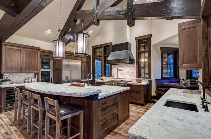 Mountain Contemporary Kitchen