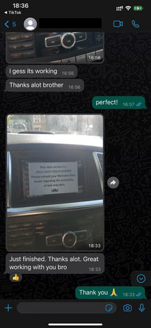 Positive feedback ✅. Mercedes-Benz Navigation Map Update + Pin Code