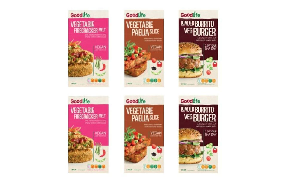 Goodlife to launch new frozen vegan and vegetarian products