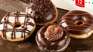 Krispy Kreme teams up with Hershey on Chocomania collection