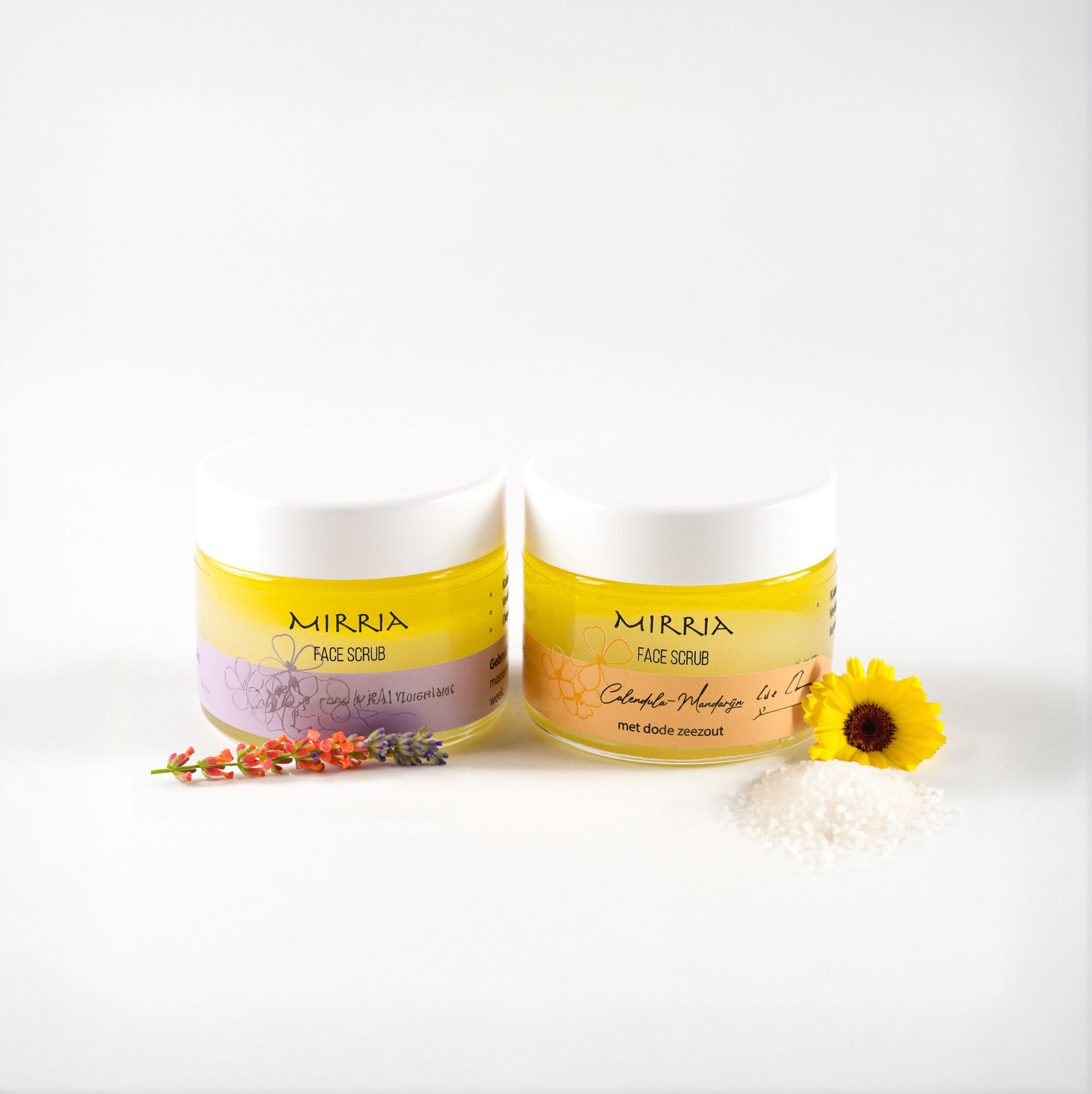 Dode Zeezout gezicht scrub