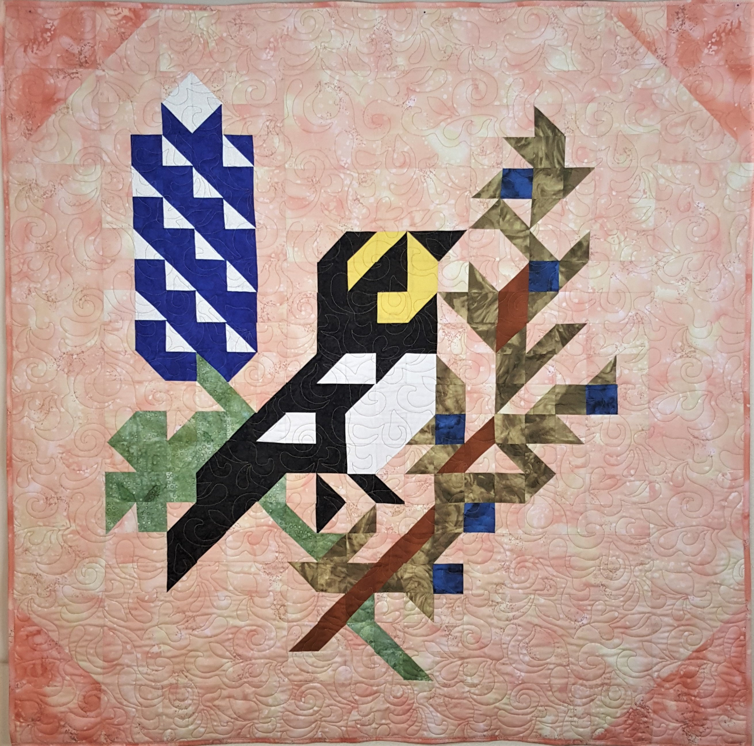 Nature's Stories-Golden-cheeked Warbler | cottonpatch-designs