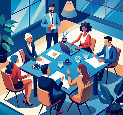 transparant-background-business-team-meeting-vector-illustration-vector-illustration-flat-